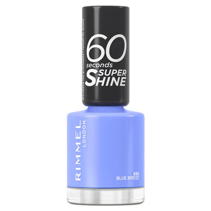 Rimmel 360 Seconds Super Shine Nail Polish 856 Blue Breeze