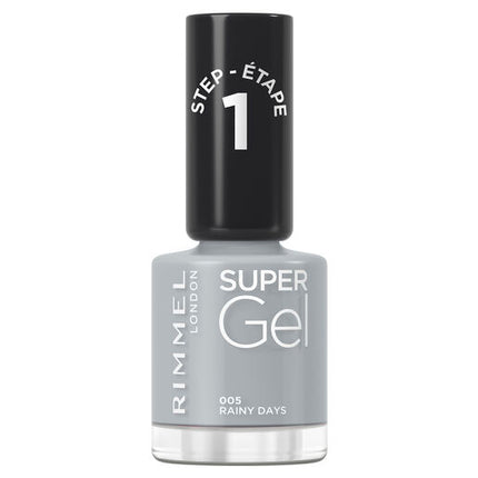 Rimmel Super Gel Nail Polish 005 Rainy Days