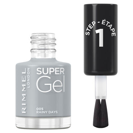 Rimmel Super Gel Nail Polish 005 Rainy Days