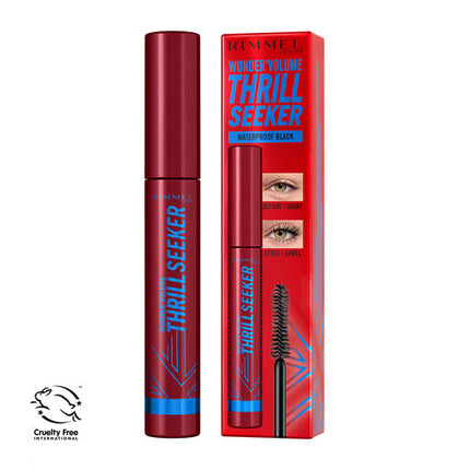 Rimmel Wonder'Volume Thrill Seeker 001 Black Waterproof Mascara