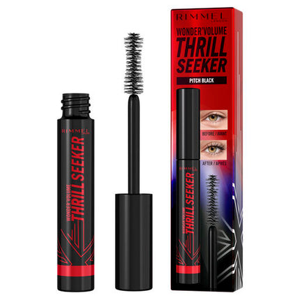 Rimmel Wonder'Volume Thrill Seeker 004 Pitch Black Mascara