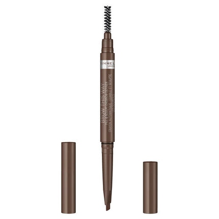 Rimmel Brow This Way 2-In-1 Fill And Sculpt Medium Brown