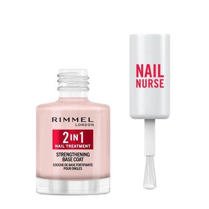 Rimmel Nail Nurse 2 In 1 Base Coat & Strengthener