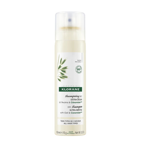 Klorane Dry Shampoo with Oat & Ceramide 150ml - All Hair Types
