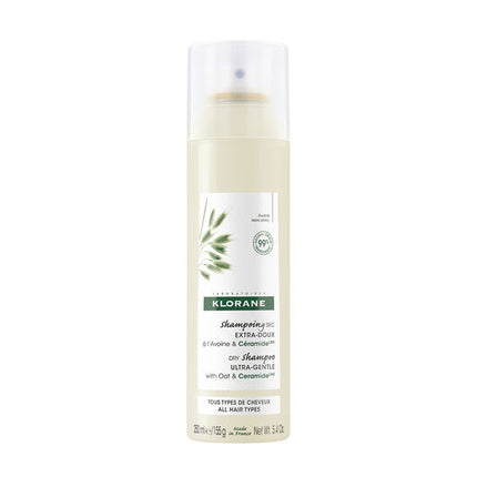 Klorane Dry Shampoo with Oat & Ceramide 250ml - All Hair Types