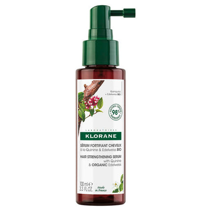 Klorane Strengthening Serum with Quinine and Organic Edelweiss 100ml - Thinning Hair