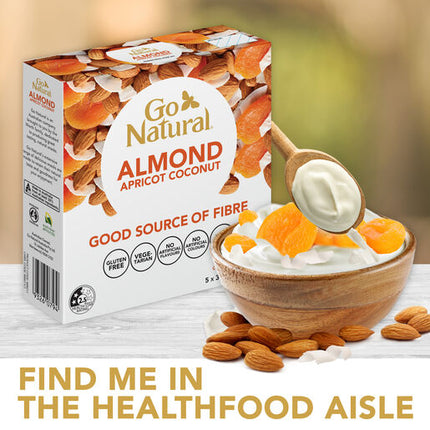 Go Natural Almond Apricot Coconut Box 175g (5x35g)