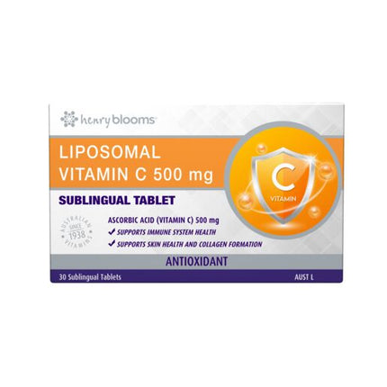 Henry Blooms Liposomal Vitamin C Sublingual Tablets 30