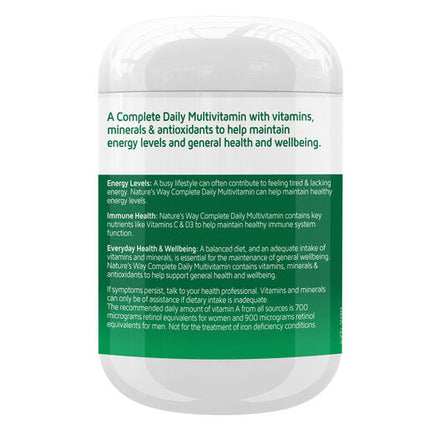 Nature's Way Complete Daily Multivitamin 250 Tabs