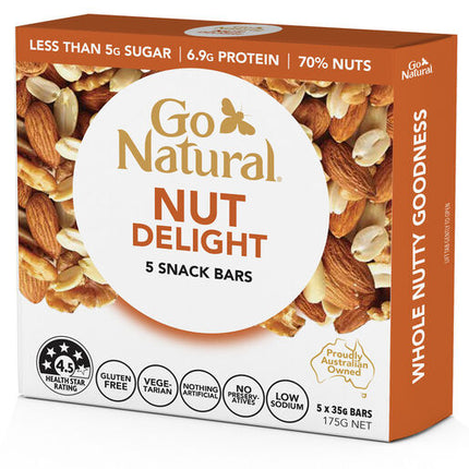 Go Natural Nut Delight Box 175g (5x35g)