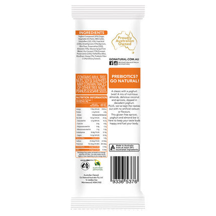 Go Natural Yoghurt Almond Apricot 40g