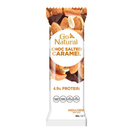 Go Natural Choc Salted Caramel 40g