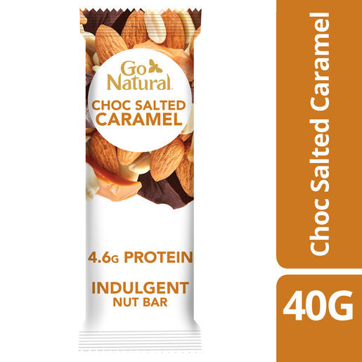 Go Natural Choc Salted Caramel 40g
