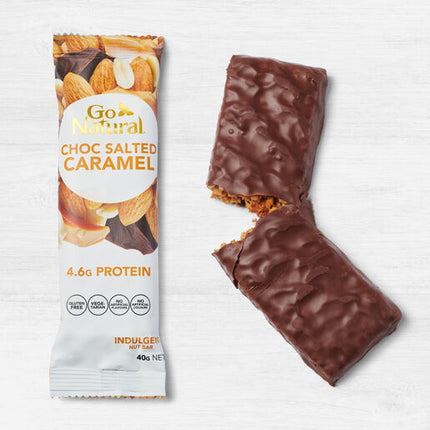 Go Natural Choc Salted Caramel 40g