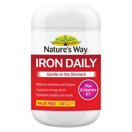 Nature's Way Iron Daily 120 Tabs