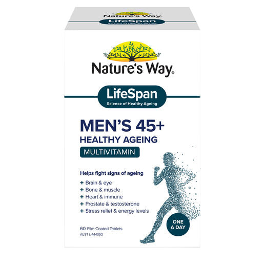 Nature's Way LifeSpan Men's 45+ Healthy Ageing Multivitamin 60s