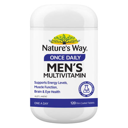 Nature's Way Once Daily Men's Multivitamin 120s
