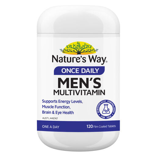 Nature's Way Once Daily Men's Multivitamin 120s