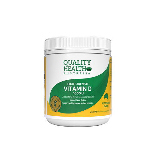 Quality Health Viamin D 1000IU 500s