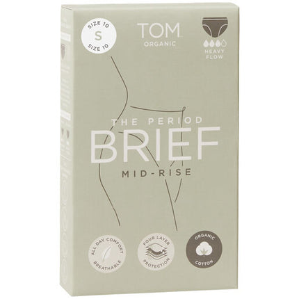 TOM Organic The Period Brief Size 10 Small