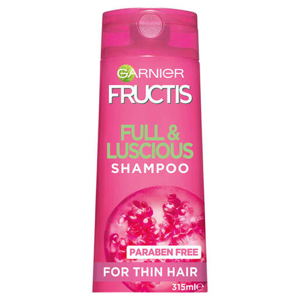 Garnier Fructis Full & Luscious Shampoo 315ml for Fine Hair