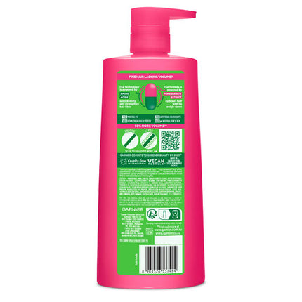 Garnier Fructis Full & Luscious Shampoo 850ml for Thicker Hair