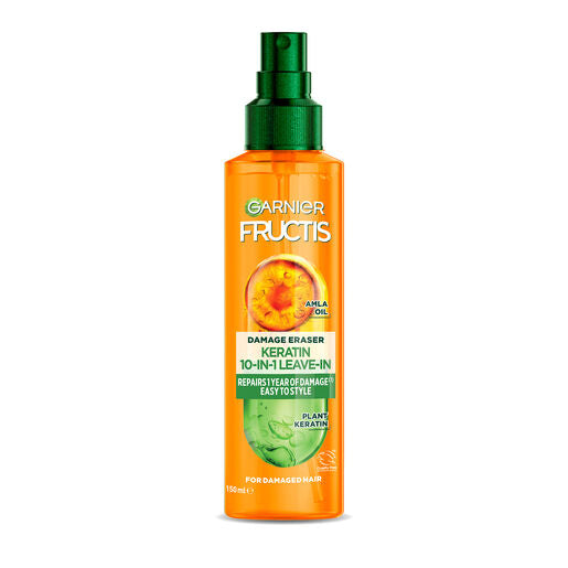 Garnier Fructis Keratin 10-in-1 Leave in Treatment Spray for Damaged Hair 150ml
