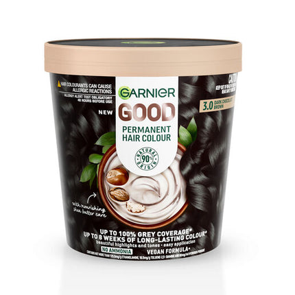Garnier Good Permanent Hair Color 3.0 Dark Chocolate Brown