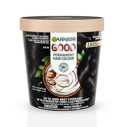 Garnier Good Permanent Hair Colour 2.0 Truffle Soft Black