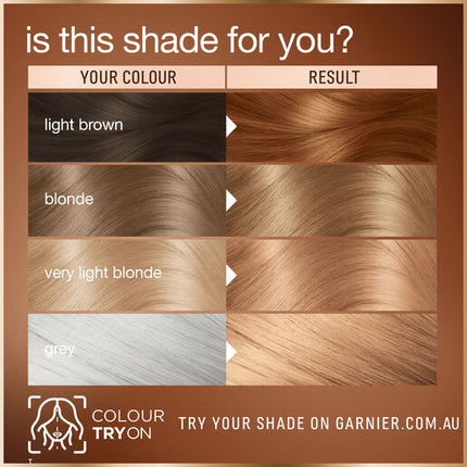 Garnier Good Permanent Hair Colour 7.0 Almond Crème Dark Blonde