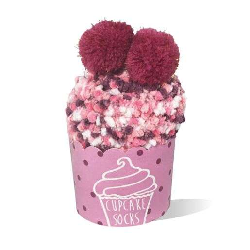 Cupcake Socks Raspberry Swirl