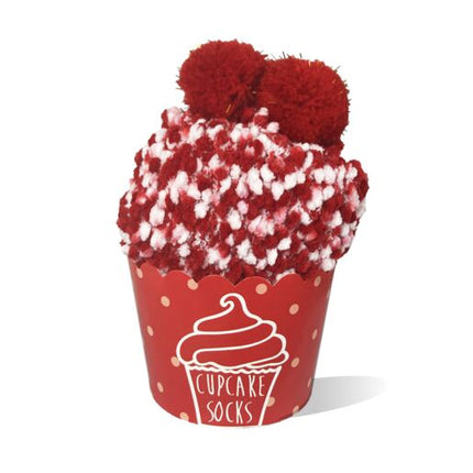 Cupcake Socks Strawberry Love