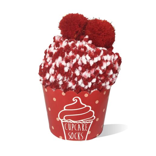 Cupcake Socks Strawberry Love