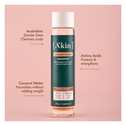 A'kin  Volume Boost Shampoo 375ml