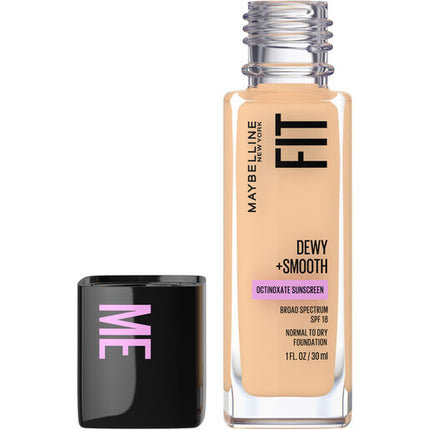 Maybelline Fit Me Foundation Dewy Smooth 128 Warm Nude