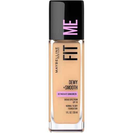 Maybelline Fit Me Foundation Dewy Smooth 128 Warm Nude