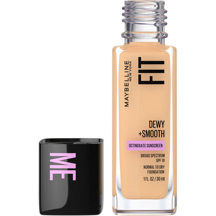 Maybelline Fit Me Foundation Dewy Smooth 128 Warm Nude