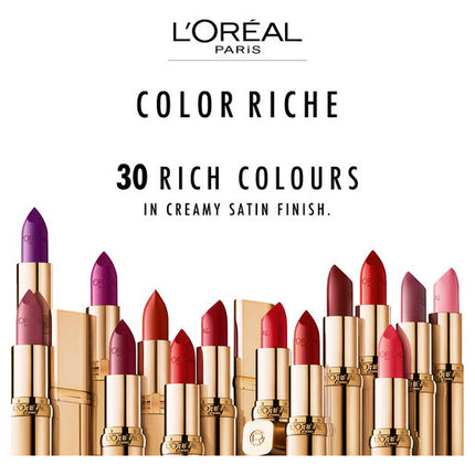 L'Oréal Paris Color Riche Satin Lipstick 148 Chez Lui