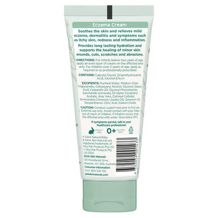 GAIA Natural Baby Eczema Cream 100g