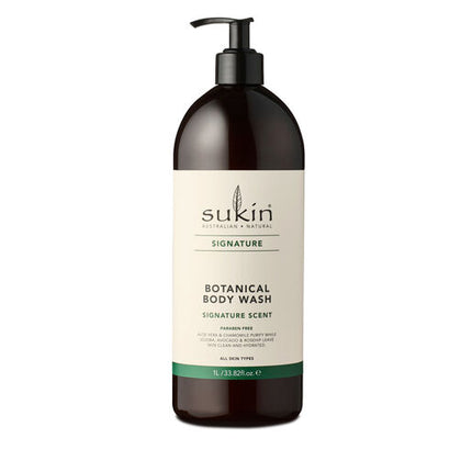 Sukin Signature Scent Botanical Body Wash Pump 1l