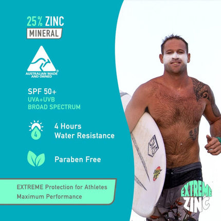 Sun Zapper Extreme Zinc Stick White 15G