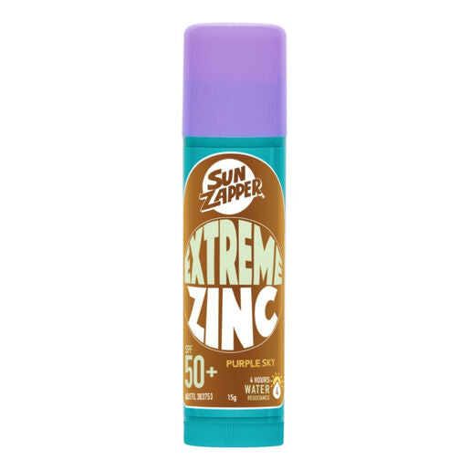 Sun Zapper Extreme Zinc Stick Purple 15G