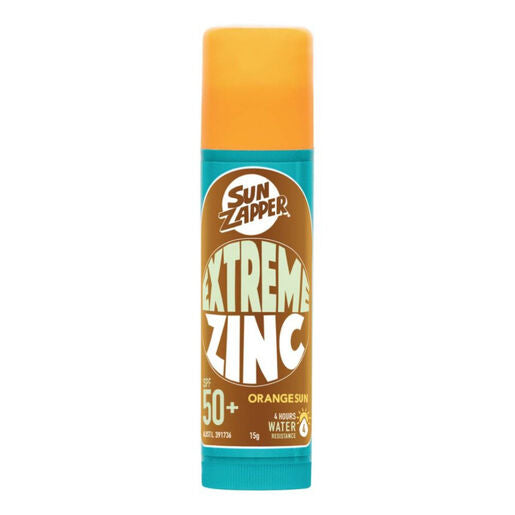 Sun Zapper Extreme Zinc Stick Orange Sun 15G