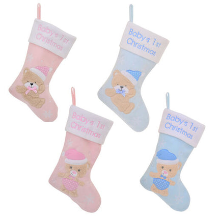 Babys 1st Xmas Stocking