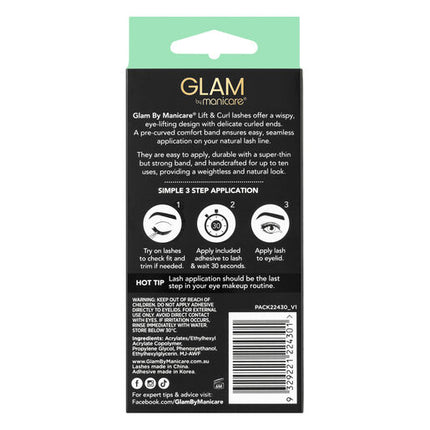 Glam by Manicare Lift & Curl Kiki Lengthening
