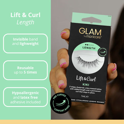 Glam by Manicare Lift & Curl Kiki Lengthening