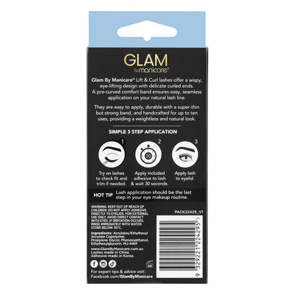 Glam by Manicare Lift & Curl Tilly Natural