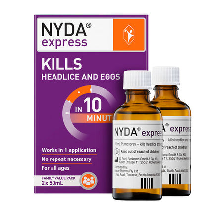 Nyda Express Family Value Pack 2 x 50mL