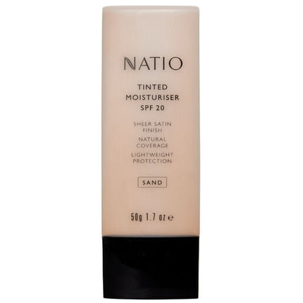 Natio Tinted Moisturiser SPF 20 Sand