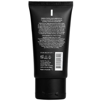 Natio Mineral Tinted Moisturiser SPF 50+ Ivory